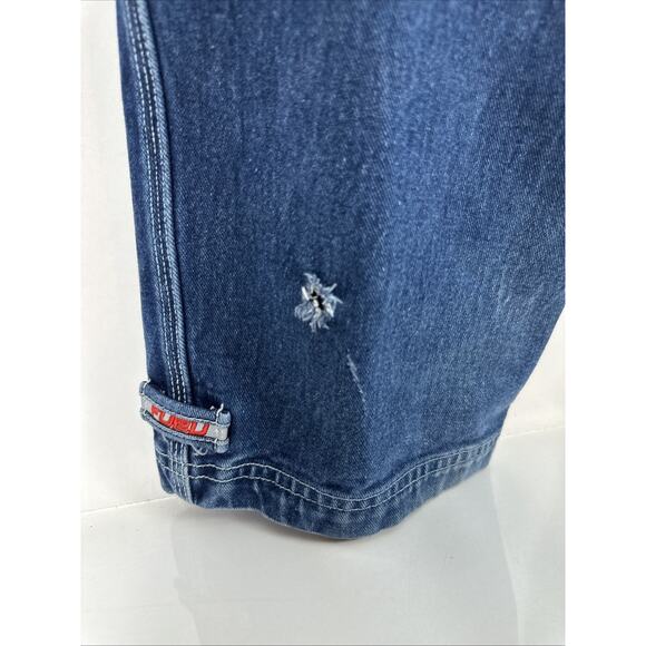 VTG 90s Y2K Fubu The Collection Cargo Jeans 32 x 34 - Picture 4 of 10